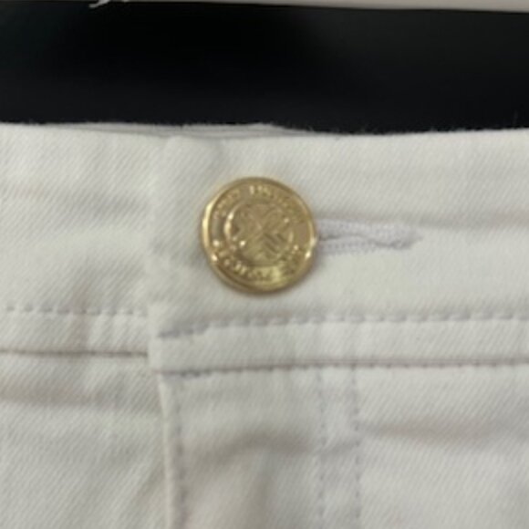 Lilly Pulitzer White Colette Denim Skort - Picture 3 of 7